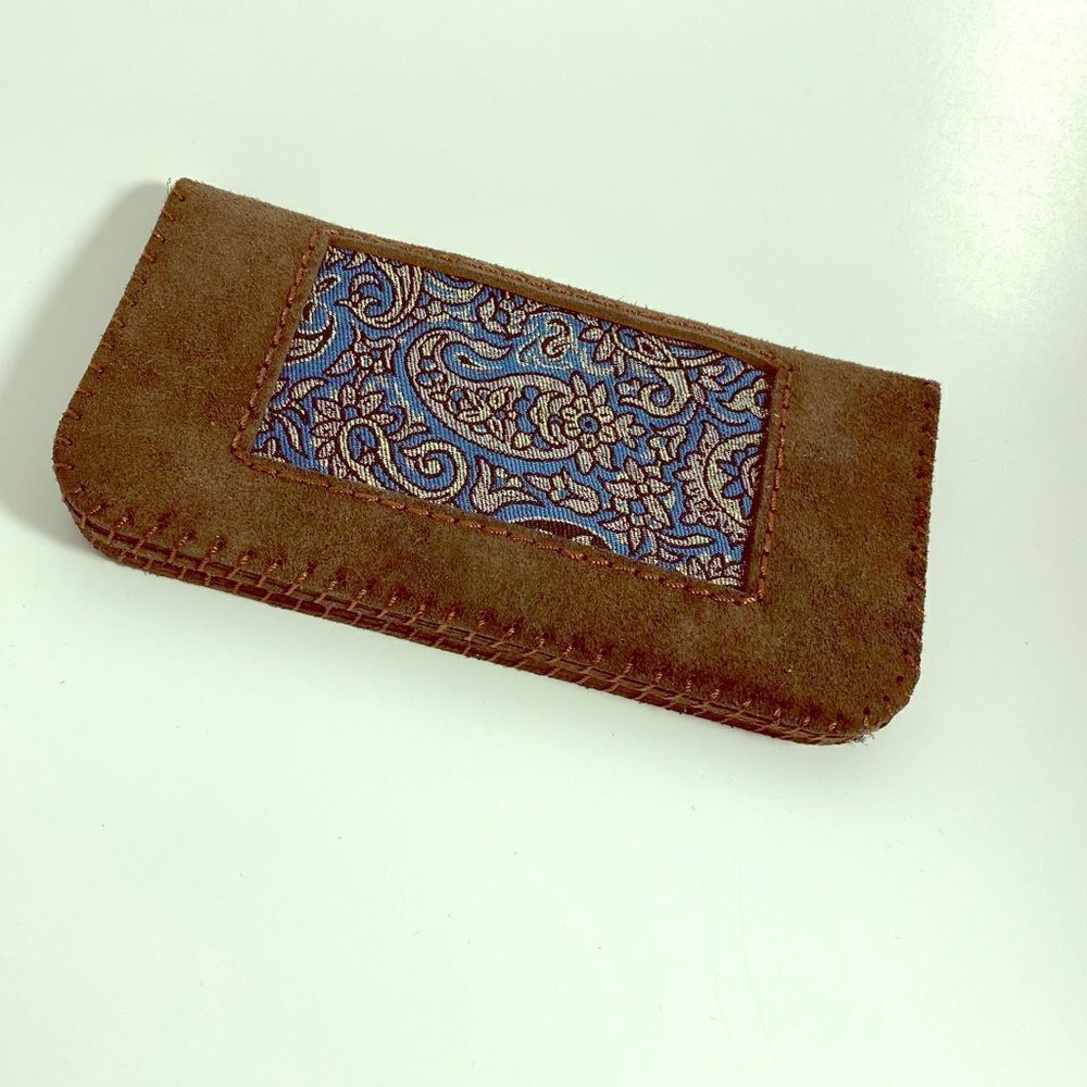 Handmade Women wallet,suede.